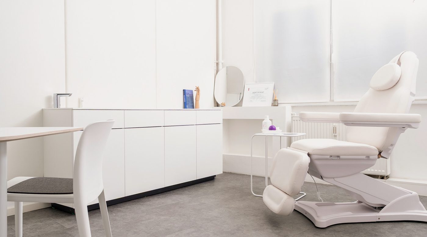 Behandlungsraum für Botox-Therapie